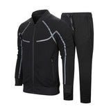 Autumn Men Set 2019 Casual Sportswear Suit Hooded