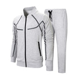 Autumn Men Set 2019 Casual Sportswear Suit Hooded