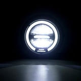 6.5 inch Universal Cafe Racer Vintage Motorcycle LED