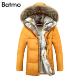 2019 winter duck down jacket men coat parkas warm