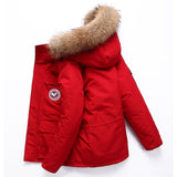 Winter Feather Men's down Jacket Short Canada down