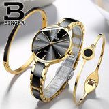 Switzerland  Luxury Women Watch Brand Crystal