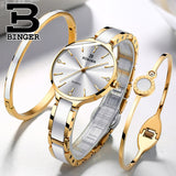 Switzerland Luxury Women Watch Brand Crystal