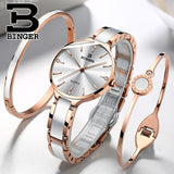 Switzerland Luxury Women Watch Brand Crystal