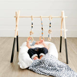 Nordic Baby Room Decor Play Gym Toy Wooden Nursery