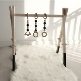 Nordic Baby Room Decor Play Gym Toy Wooden Nursery