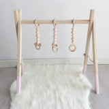 Nordic Baby Room Decor Play Gym Toy Wooden Nursery
