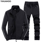 Track Suit Men 6XL 7XL 8XL Winter Autumn