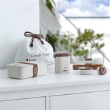 ONEUP Wheat straw Lunch Box Set with Thermal Bag
