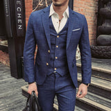 ( Jacket + Vest + Pants ) 2019 New Fashion Boutique