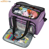 KOOKNIT Knitting Bag Yarn Tote Organizer with Inner Divider