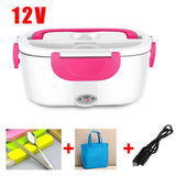 12V 24V 220V Stainless Steel Electric Bento Lunch Box