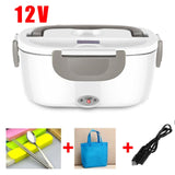 12V 24V 220V Stainless Steel Electric Bento Lunch Box