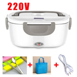 12V 24V 220V Stainless Steel Electric Bento Lunch Box