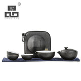 TANGPIN black crockery ceramic teapot teacups a tea sets