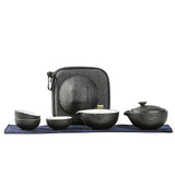 TANGPIN black crockery ceramic teapot teacups a tea sets